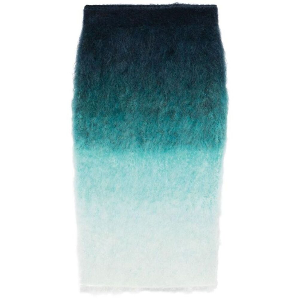 CASABLANCA Ombre Knit Pencil Skirt Women BLUE Skirts